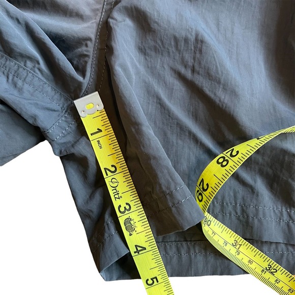 BUYKUD Men's Charcoal Gray Swim Trunks, size Medium - Picture 7 of 9